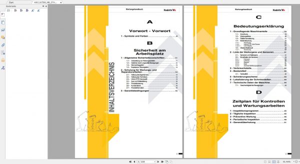 Haulotte Vertical Masts STAR 8S AE STAR 20 AE Maintenance Book 10.2021 DE 2