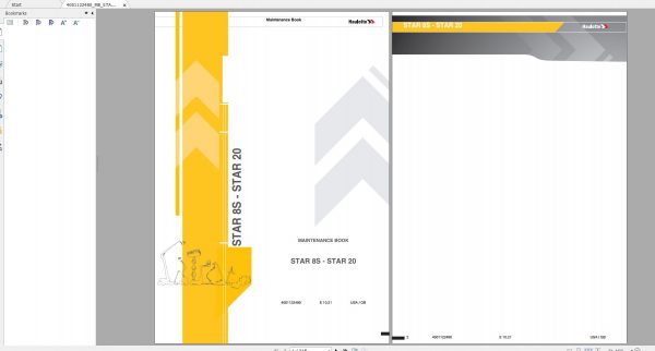 Haulotte Vertical Masts STAR 8S AE STAR 20 AE Maintenance Book 10.2021 EN 1