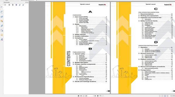 Haulotte Vertical Masts STAR 8S AE STAR 20 AE Operator Manual 10.2021 EN 2