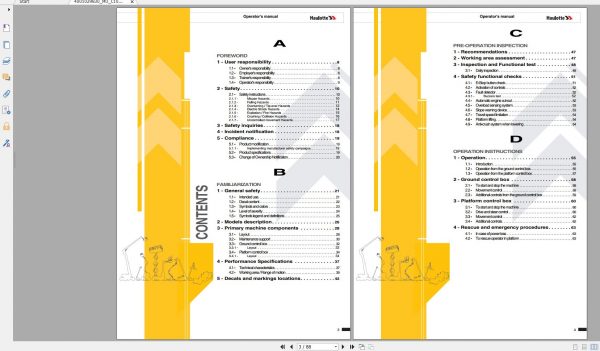 Haulotte Wheeled Scissor Lift COMPACT 10DX COMPACT 2668RT COMPACT 12DX COMPACT 3368RT Op 1