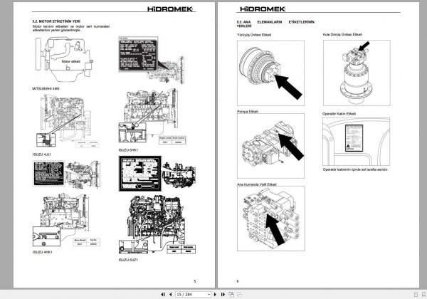 Hidromek Machinery 2021 PDF Operation and Maintenance Manual 5