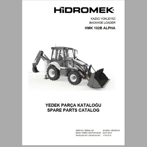 Hidromek Machinery 2021 PDF Spare Parts Catalogs 2