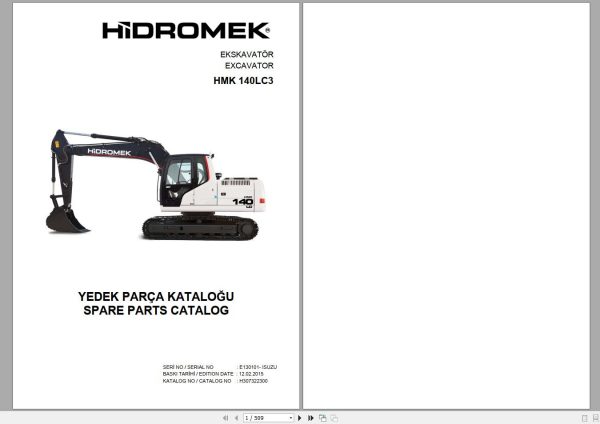 Hidromek Machinery 2021 PDF Spare Parts Catalogs 4