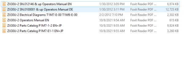 Hitachi Mini Excavator Zaxis ZX30U 2 Shop Manual 3