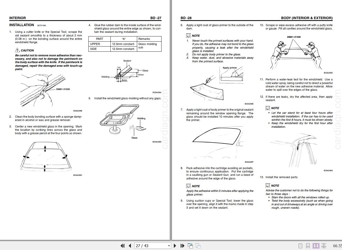 Hyundai Santro Atos 20032006 Service Manual + Handbook