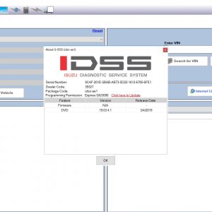 Isuzu G IDSS Diagnostic Service System 03.2021 Release Full Diagnostic Software 5