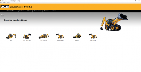 JCB ServiceMaster 4 v21.9.3 10.2021 Diagnostic Software DVD 3 1