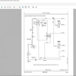 John Deere Lawn Tractors E100 E110 E120 E130 E140 E150 E160 E170 E180 Tech Manual TM151119 4