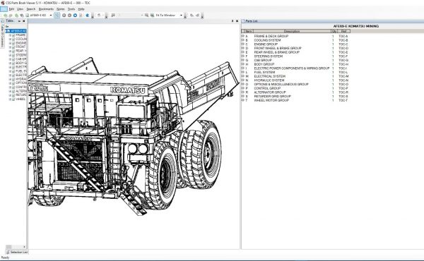 Komatsu Linkone CSS EPC Parts Viewer 5.11 2021 JAPAN EUR USA Spare Parts Catalog DVD 12