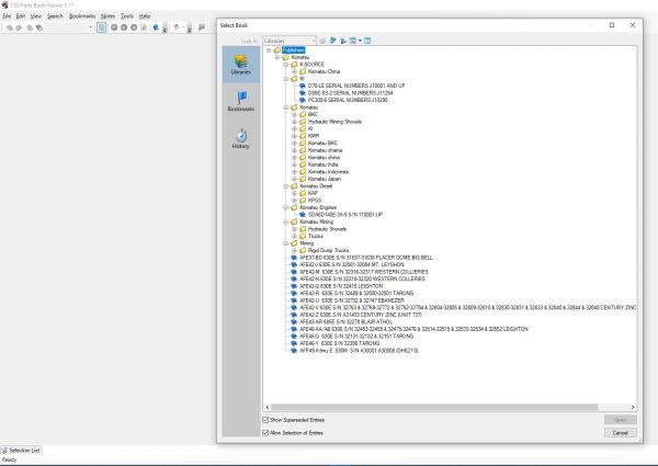 Komatsu Linkone CSS EPC Parts Viewer 5.11 2021 JAPAN EUR USA Spare Parts Catalog DVD 4
