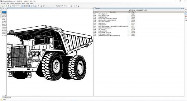 Komatsu Linkone CSS EPC Parts Viewer 5.11 2021 JAPAN EUR USA Spare Parts Catalog DVD 6