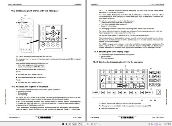 Liebherr LTM 1060 3.1 Mobile Crane with Telescopic Boom Operating Instructions 3