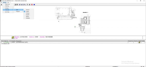 Liebherr Lidos COT LBH LFR LHB LWE LWT Online EPC Service Document Updated 10.2021 DVD 11