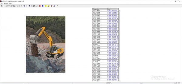 Liebherr Lidos COT LBH LFR LHB LWE LWT Online EPC Service Document Updated 10.2021 DVD 4