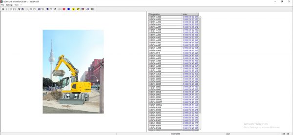 Liebherr Lidos COT LBH LFR LHB LWE LWT Online EPC Service Document Updated 10.2021 DVD 5