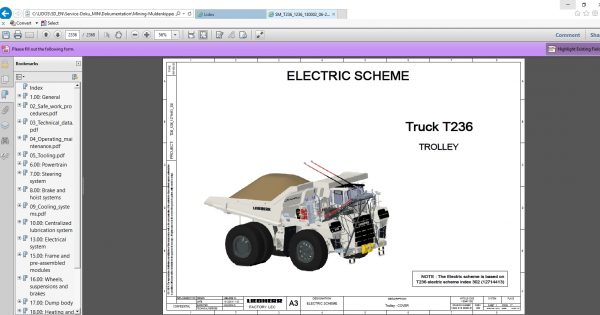 Liebherr Lidos Offline EN Mining Truck Excavator 10.2021 EPC Parts Catalog Service Documentation DVD 10