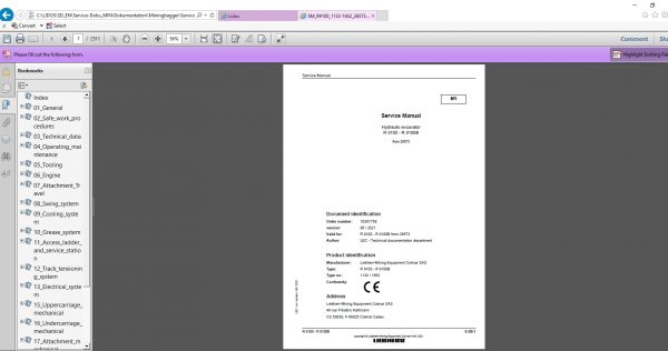 Liebherr Lidos Offline EN Mining Truck Excavator 10.2021 EPC Parts Catalog Service Documentation DVD 13