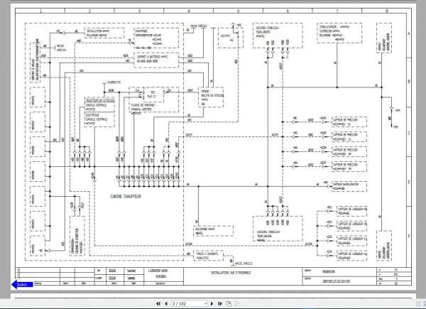 Liehberr Mobile Crane LTM 1160 2 Electrical Hydraulic Schematic Diagram 6