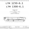 Liehberr Mobile Crane LTM 1250 6.1 Operating Instruction Spares Parts Catalog Schematic Diagram 4