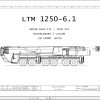 Liehberr Mobile Crane LTM 1250 6.1 Operating Instruction Spares Parts Catalog Schematic Diagram 8