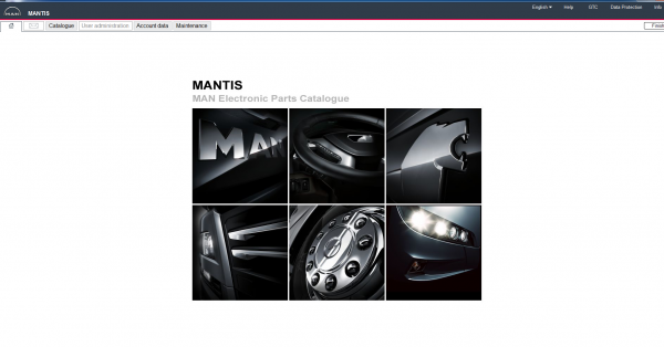 MAN MANTIS v668 EPC 10.2021 Electronic Parts Catalog 1