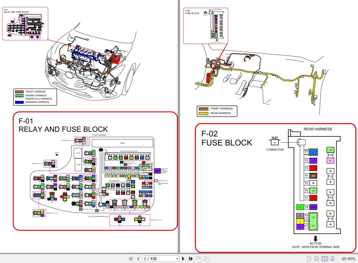 Mazda 3 2016 WD Wiring Diagram 1