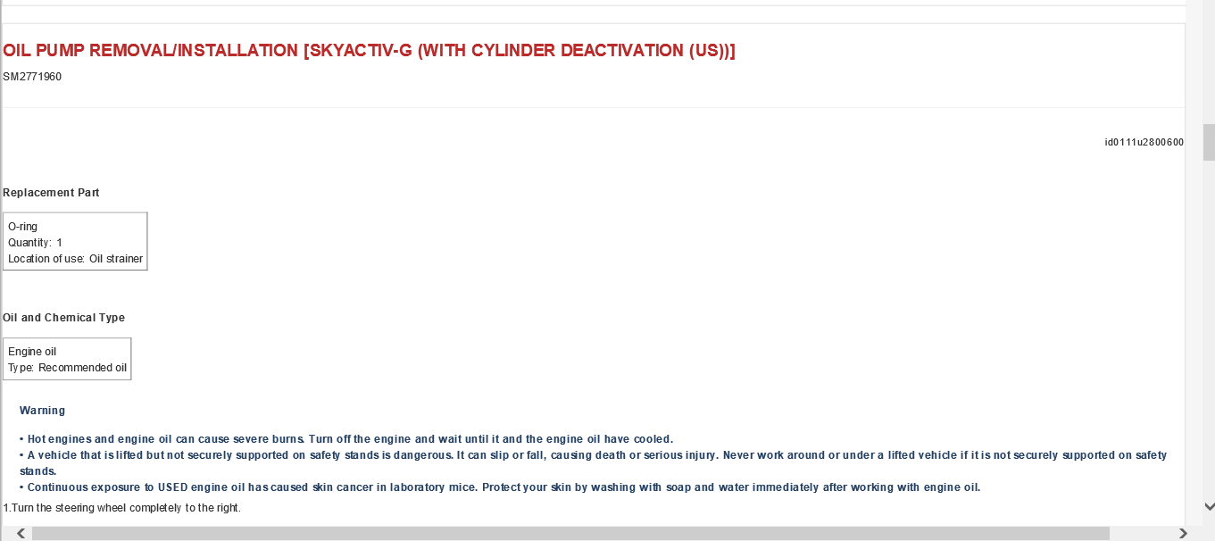 Mazda CX30 Service Manual basic 2020 1