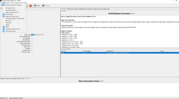 Navistar Engine Diagnostics NED 01.2018 Diagnostic Software Full Unlocked 5