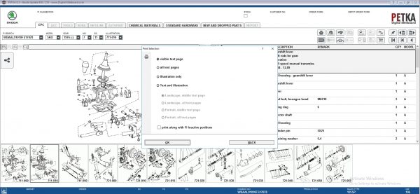 PETKA 8.3 Volkswagen Seat Skoda Audi Commercial Vehicles Porsche 09.2021 Spare Parts Catalog DVD 11