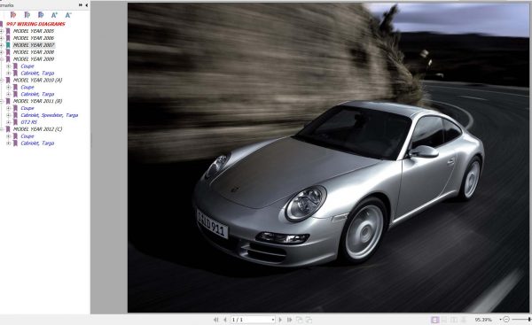 Porsche 911 2005 2013 Workshop Manual 997 Tech Info 1