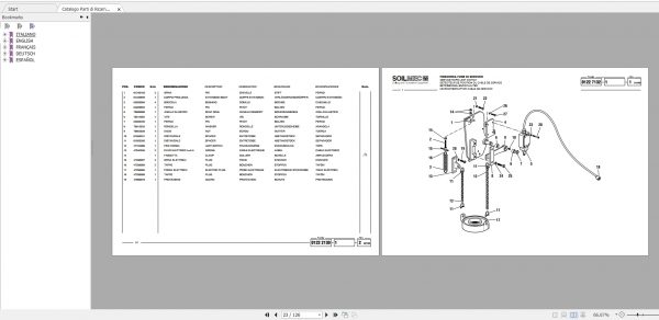 Soilmec Hydraulic Drilling Rig 4.01GB PDF Service and Part Manual DVD 15