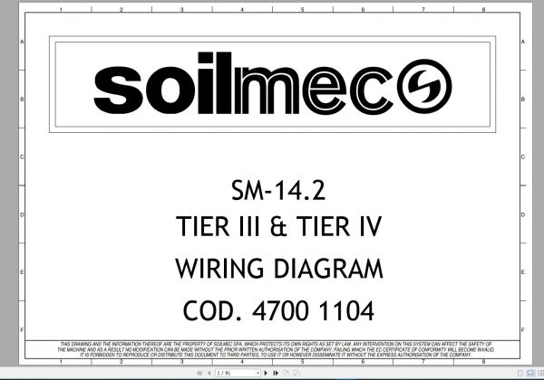 Soilmec Hydraulic Drilling Rig 4.01GB PDF Service and Part Manual DVD 4