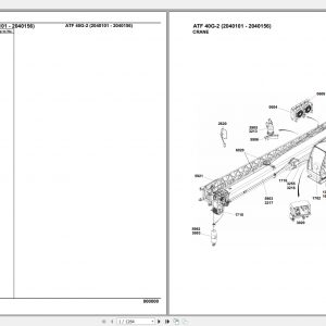 Tadano Crane Full Models 06.2021 Spare Parts Catalog PDF DVD 4
