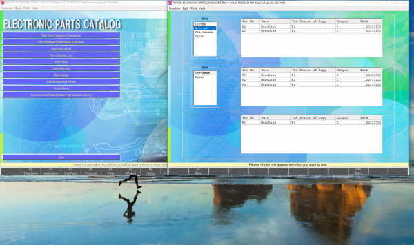 Toyota Lexus EPC ALL REGIONS 09.2021 SPARE PARTS CATALOG DVD 2