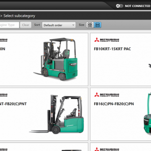TruckTool 3.10 10.2021 Diagnostic Program for MitsubishiCatTCMUniCarriers Rocla 4