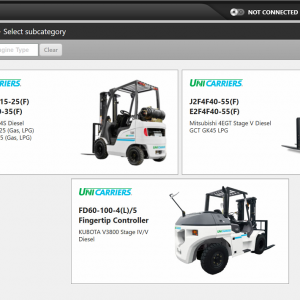 TruckTool 3.10 10.2021 Diagnostic Program for MitsubishiCatTCMUniCarriers Rocla 7