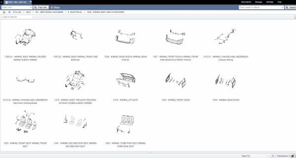 VM Ware Chrysler Fiat FCA EPC5 International 10.2021 Spare Parts Catalog DVD 9