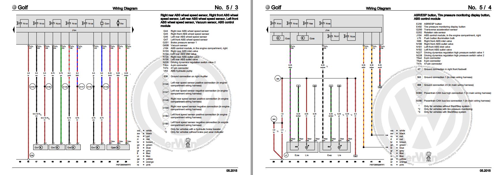 Volkswagen Golf MK6 2008 2012 Workshop Manual 1