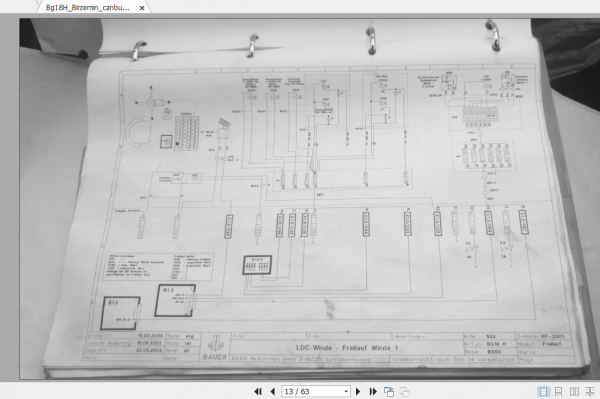 BAUER BG18H Electrical Schematics 3