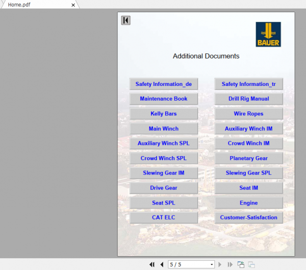 BAUER BG24H 2546 Instruction Manual Spare Part List Schematics Additional Document 5