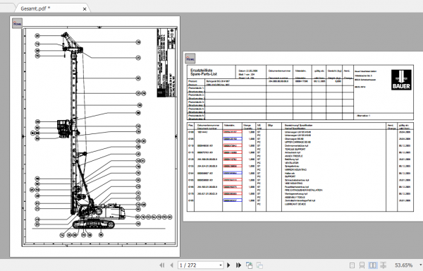 BAUER BG28 987 Instruction Manual Spare Part List Schematics Additional Document 3