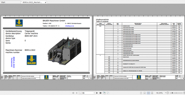 BAUER BG34H 3570 Electrical Schematics 4