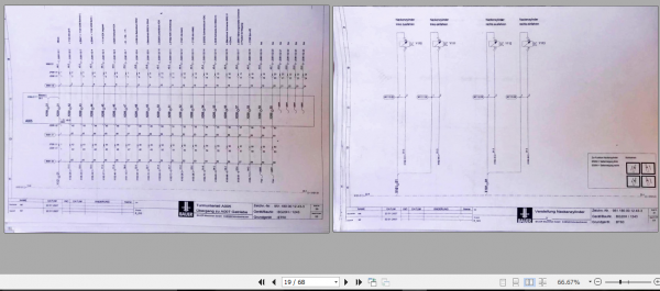BAUER BGH20 1243 Electrical Hydraulic Schematics 2