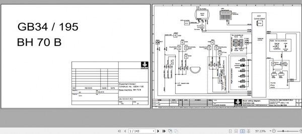 BAUER GB34 0195 Instruction Manual Spare Part List Schematics Additional Document 4