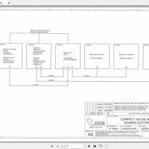 BT Forklift C4E160NLC4E200NLC4E250NVC4E300NV Maintenance Service Manual Diagram 4