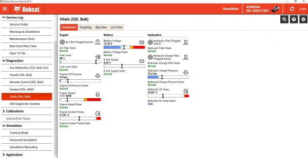 Bobcat Service Analyzer 89.12 09.2021 Diagnostic Software DVD 13