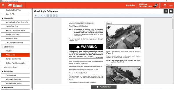 Bobcat Service Analyzer 89.12 09.2021 Diagnostic Software DVD 16