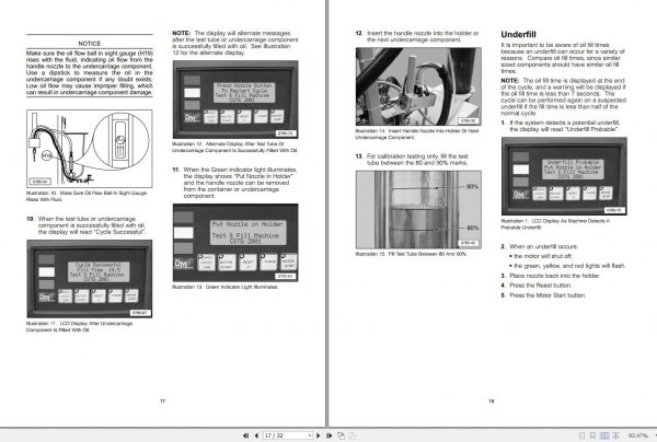 CAT 120 9143 to 199 8236 Tool Operating Manual 3