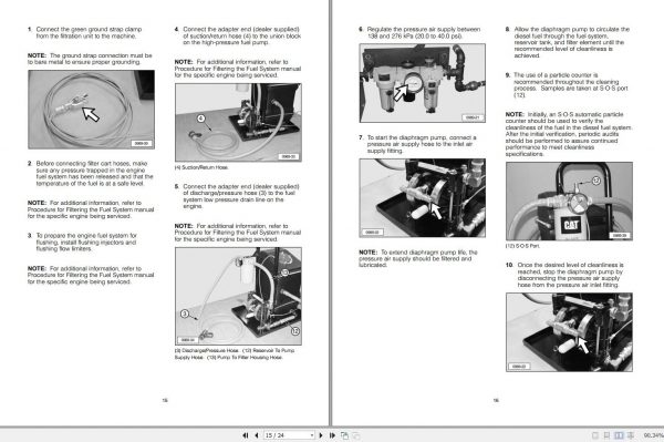 CAT 200 4532 to 295 5490 Tool Operating Manual 3