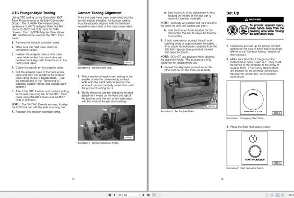 CAT 300 to 375T Tool Operating Manual 3